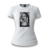 Mona Lisa - Sugar White Women T-shirt - Premium  from W.E.N.S. WIND - Just 6490! Shop now at W.E.N.S. WIND