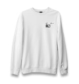 Radio - Logo Unisex White Sweatshirt - Premium  from W.E.N.S. WIND - Just 10990! Shop now at W.E.N.S. WIND