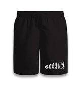 Tennis Player Evolution Black Black Shorts - Premium  from W.E.N.S. WIND - Just 7990! Shop now at W.E.N.S. WIND