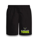 Tennis - In Love Black Shorts - Premium  from W.E.N.S. WIND - Just 7990! Shop now at W.E.N.S. WIND