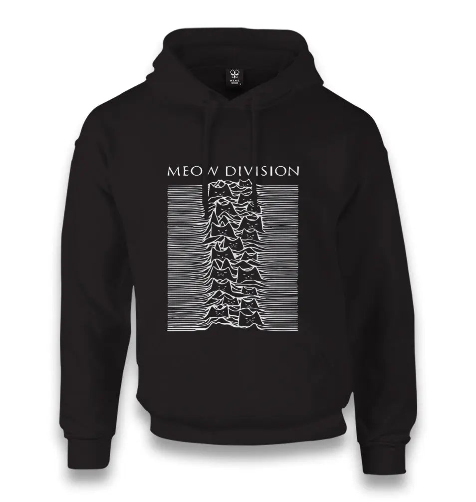 Meow Division Unisex Black Hoodie - Premium  from W.E.N.S. WIND - Just 11990! Shop now at W.E.N.S. WIND