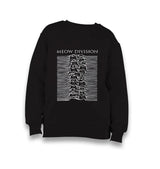 Meow Division Kid's Black Sweatshirt - Premium  from W.E.N.S. WIND - Just 7990! Shop now at W.E.N.S. WIND