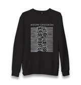 Meow Division Unisex Black Sweatshirt - Premium  from W.E.N.S. WIND - Just 10990! Shop now at W.E.N.S. WIND
