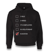 Flight - In Aviation Unisex Black Hoodie - Premium  from W.E.N.S. WIND - Just 11990! Shop now at W.E.N.S. WIND