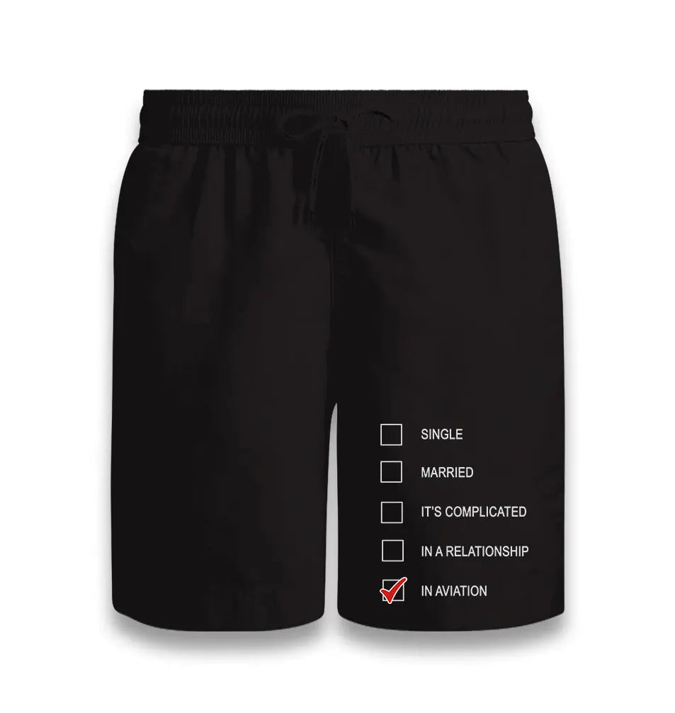 Flight - In Aviation Black Shorts - Premium  from W.E.N.S. WIND - Just 7990! Shop now at W.E.N.S. WIND