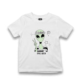 Space Queen Kid's White Tshirt - Premium  from W.E.N.S. WIND - Just 5990! Shop now at W.E.N.S. WIND