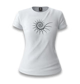 Fractal White White Women T-shirt - Premium  from W.E.N.S. WIND - Just 6490! Shop now at W.E.N.S. WIND