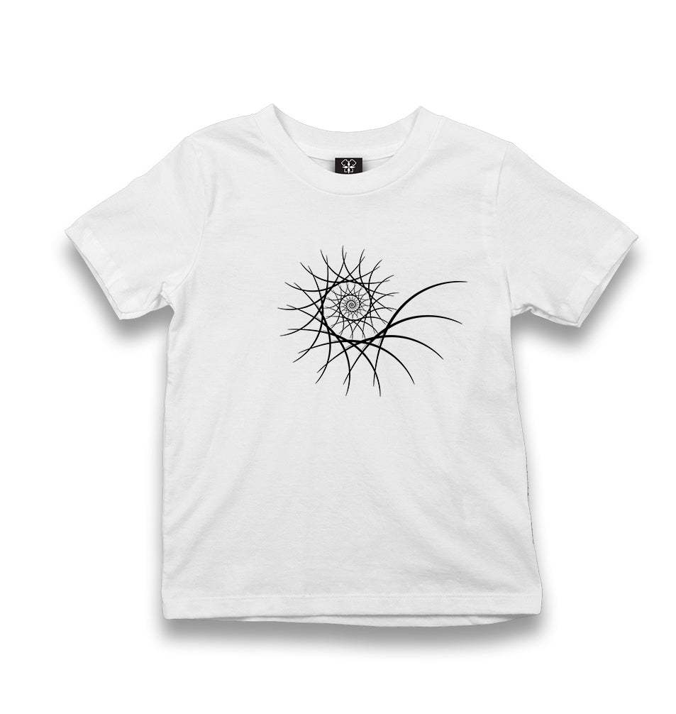 Fractal White Kid's White Tshirt - Premium  from W.E.N.S. WIND - Just 5990! Shop now at W.E.N.S. WIND