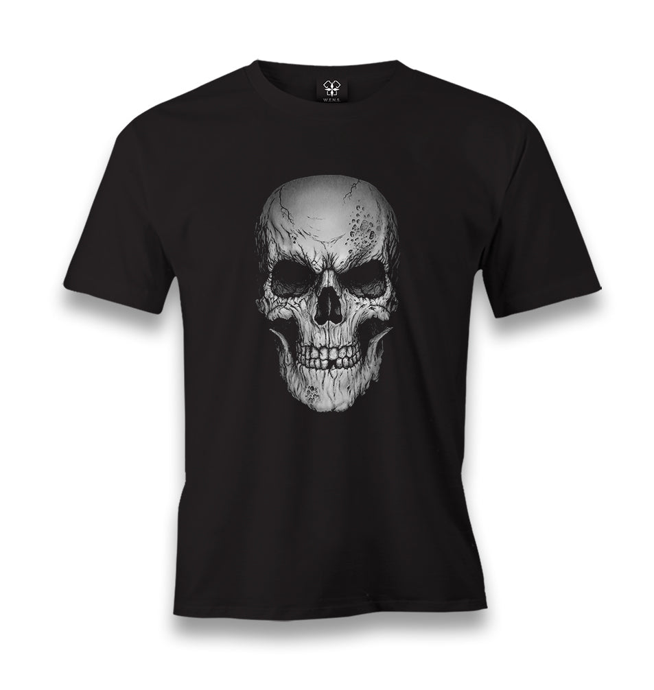 Skull - Smile Men's Black Tshirt - Premium  from W.E.N.S. WIND - Just 6490! Shop now at W.E.N.S. WIND