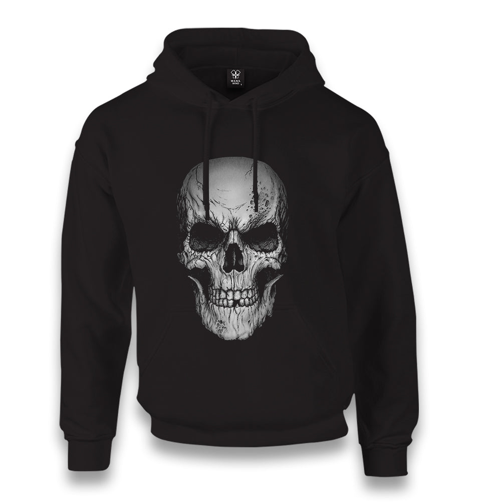 Skull - Smile Unisex Black Hoodie - Premium  from W.E.N.S. WIND - Just 11990! Shop now at W.E.N.S. WIND