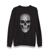 Skull - Smile Unisex Black Sweatshirt - Premium  from W.E.N.S. WIND - Just 10990! Shop now at W.E.N.S. WIND