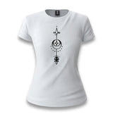 Tattoo - Moon Arrow White Women T-shirt - Premium  from W.E.N.S. WIND - Just 6490! Shop now at W.E.N.S. WIND