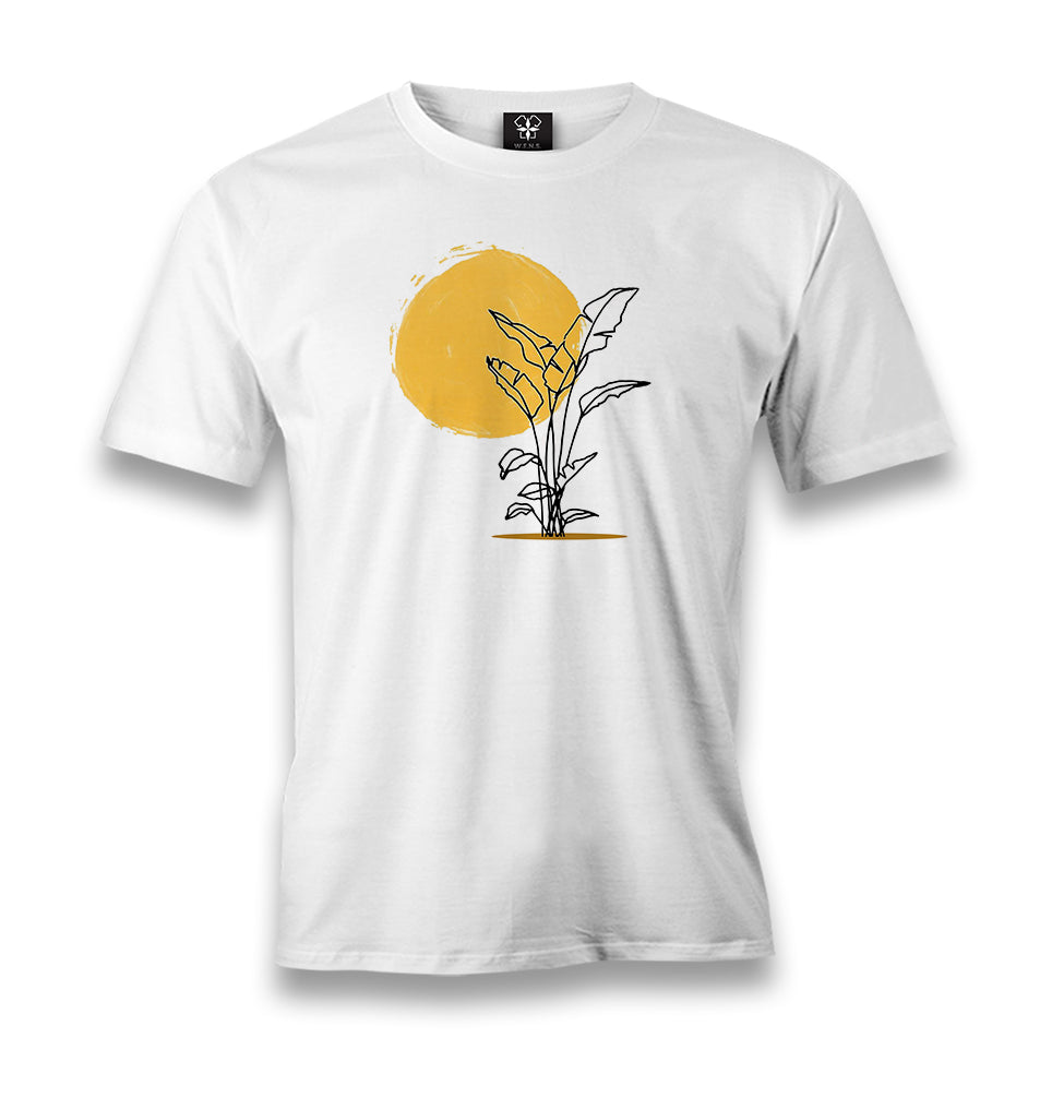 Plants By Sun Men's White Tshirt - Premium  from W.E.N.S. WIND - Just 6490! Shop now at W.E.N.S. WIND