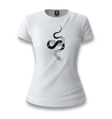 Snake - Stars Track White Women T-shirt - Premium  from W.E.N.S. WIND - Just 6490! Shop now at W.E.N.S. WIND
