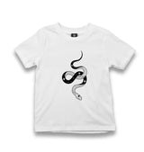 Snake - Stars Track Kid's White Tshirt - Premium  from W.E.N.S. WIND - Just 5990! Shop now at W.E.N.S. WIND