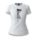 Girl With The Wind White Women T-shirt - Premium  from W.E.N.S. WIND - Just 6490! Shop now at W.E.N.S. WIND