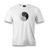 Suns Yin Yang Men's White Tshirt - Premium  from W.E.N.S. WIND - Just 6490! Shop now at W.E.N.S. WIND