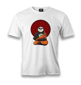 Panda Yoga Men's White Tshirt - Premium  from W.E.N.S. WIND - Just 6490! Shop now at W.E.N.S. WIND