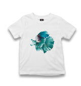 Dance In The Ocean - Fish Kid's White Tshirt - Premium  from W.E.N.S. WIND - Just 5990! Shop now at W.E.N.S. WIND