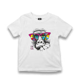 Stay Cool - Monkey Kid's White Tshirt - Premium  from W.E.N.S. WIND - Just 5990! Shop now at W.E.N.S. WIND