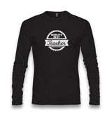 Worlds Best Teacher Unisex Black Longsleeve - Premium  from W.E.N.S. WIND - Just 7990! Shop now at W.E.N.S. WIND