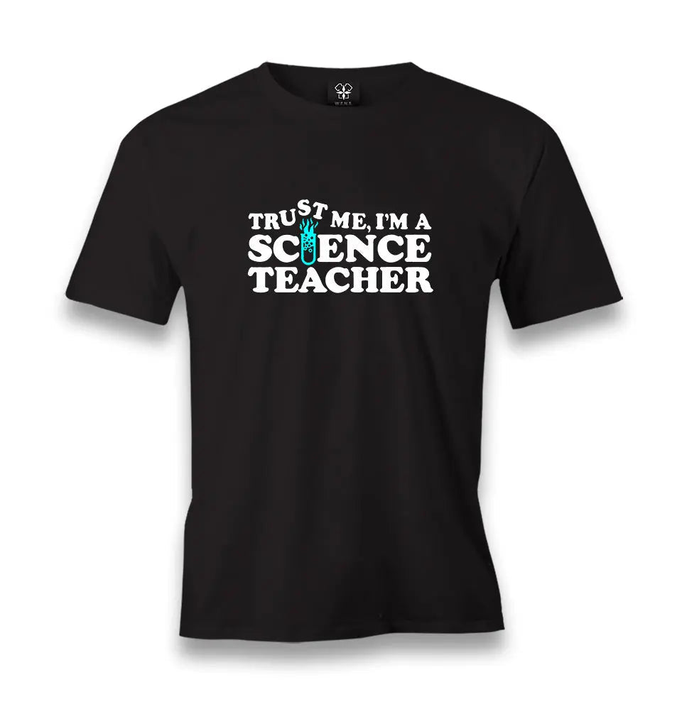 Worlds Best Science Teacher Men's Black Tshirt - Premium  from W.E.N.S. WIND - Just 6490! Shop now at W.E.N.S. WIND