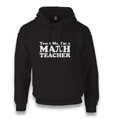 Trust me I'm Math Teacher Unisex Black Hoodie - Premium  from W.E.N.S. WIND - Just 11990! Shop now at W.E.N.S. WIND