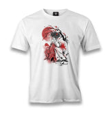 Japan Geisha - Moon Men's White Tshirt - Premium  from W.E.N.S. WIND - Just 6490! Shop now at W.E.N.S. WIND