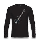 Bass Guitar Unisex Black Longsleeve - Premium  from W.E.N.S. WIND - Just 7990! Shop now at W.E.N.S. WIND