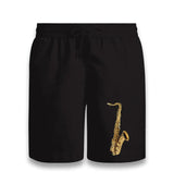 Saxophone Black Shorts - Premium  from W.E.N.S. WIND - Just 7990! Shop now at W.E.N.S. WIND