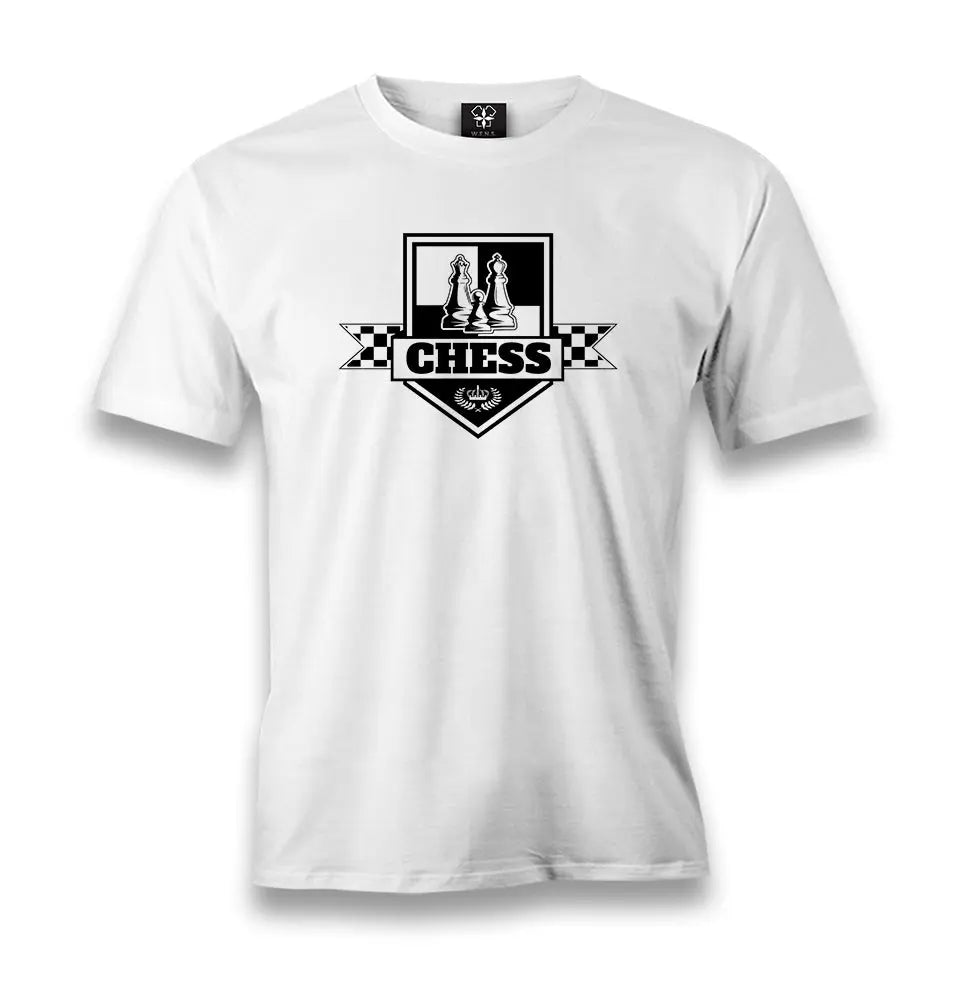 Chess - XX Men's White Tshirt - Premium  from W.E.N.S. WIND - Just 6490! Shop now at W.E.N.S. WIND