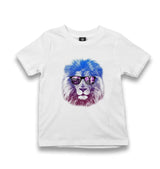 Summer - Lion Kid's White Tshirt - Premium  from W.E.N.S. WIND - Just 5990! Shop now at W.E.N.S. WIND