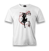 Japanese Warrior - Wind Men's White Tshirt - Premium  from W.E.N.S. WIND - Just 6490! Shop now at W.E.N.S. WIND