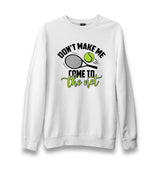 Tennis - Net Unisex White Sweatshirt - Premium  from W.E.N.S. WIND - Just 10990! Shop now at W.E.N.S. WIND