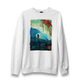 Summer - Surf And Waves Unisex White Sweatshirt - Premium  from W.E.N.S. WIND - Just 10990! Shop now at W.E.N.S. WIND