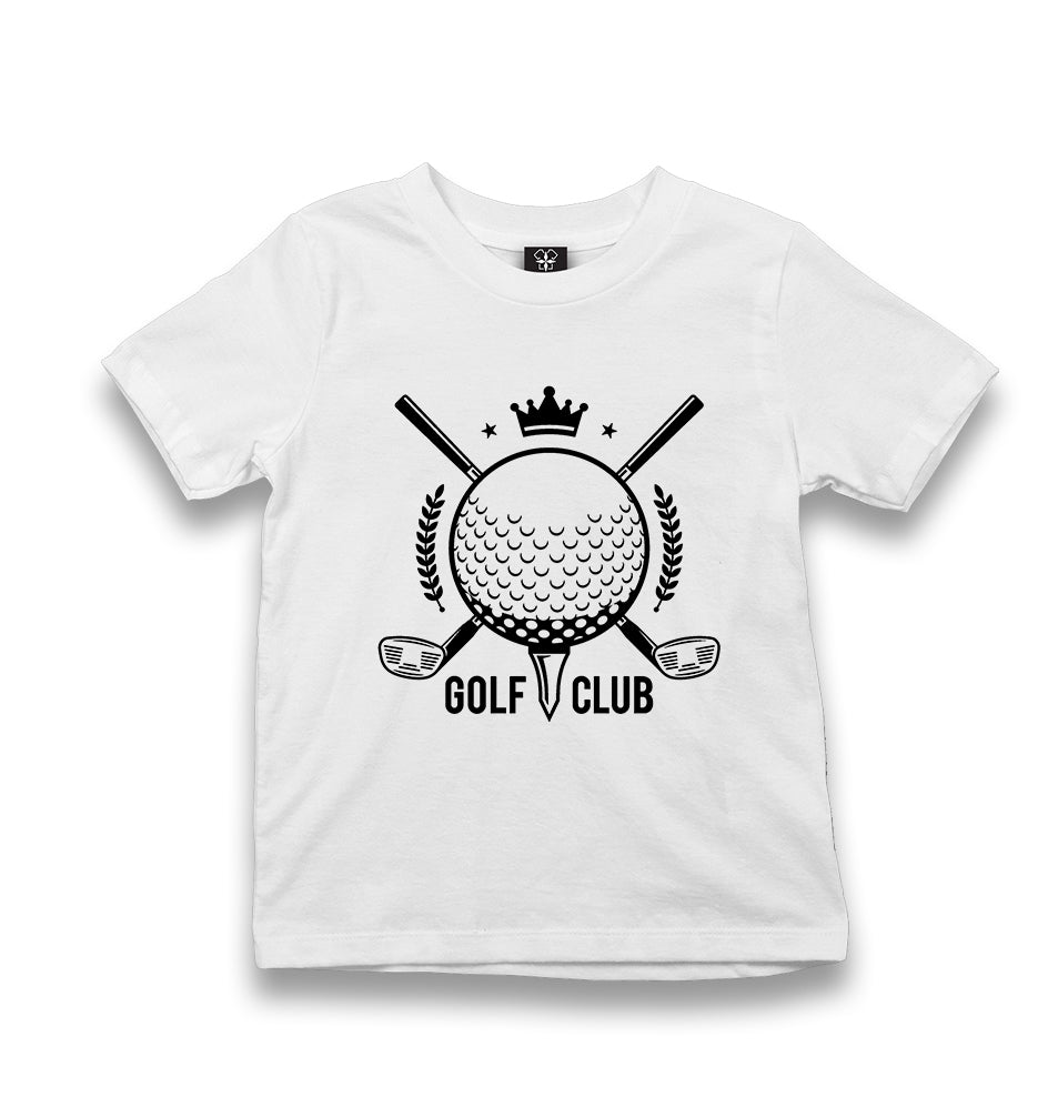 Golf Club Kid's White Tshirt - Premium  from W.E.N.S. WIND - Just 5990! Shop now at W.E.N.S. WIND