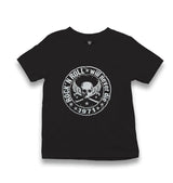 Rock N Roll Never Die Kid's Black T-shirt - Premium  from W.E.N.S. WIND - Just 5990! Shop now at W.E.N.S. WIND