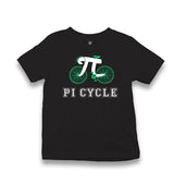 Mathematics - Pi cycle Kid's Black T-shirt - Premium  from W.E.N.S. WIND - Just 5990! Shop now at W.E.N.S. WIND