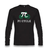 Mathematics - Pi cycle Unisex Black Longsleeve - Premium  from W.E.N.S. WIND - Just 7990! Shop now at W.E.N.S. WIND