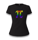 Mathematics - Pi Number II Women's Black T-shirt - Premium  from W.E.N.S. WIND - Just 6490! Shop now at W.E.N.S. WIND