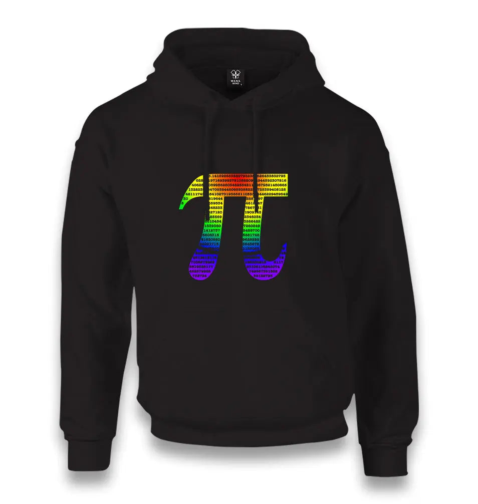 Mathematics - Pi Number II Unisex Black Hoodie - Premium  from W.E.N.S. WIND - Just 11990! Shop now at W.E.N.S. WIND