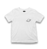 Saturn Logo X Kid's White Tshirt - Premium  from W.E.N.S. WIND - Just 5990! Shop now at W.E.N.S. WIND