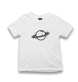 Saturn II Logo Kid's White Tshirt - Premium  from W.E.N.S. WIND - Just 5990! Shop now at W.E.N.S. WIND