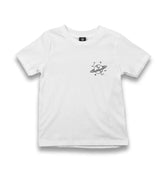 Saturn III Logo Kid's White Tshirt - Premium  from W.E.N.S. WIND - Just 5990! Shop now at W.E.N.S. WIND