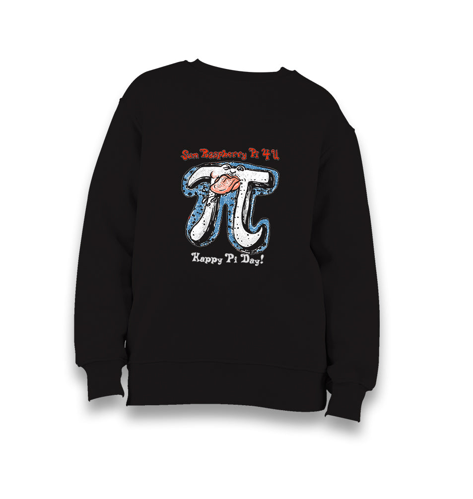 Mathematics - Pi Number VI Kid's Black Sweatshirt - Premium  from W.E.N.S. WIND - Just 7990! Shop now at W.E.N.S. WIND