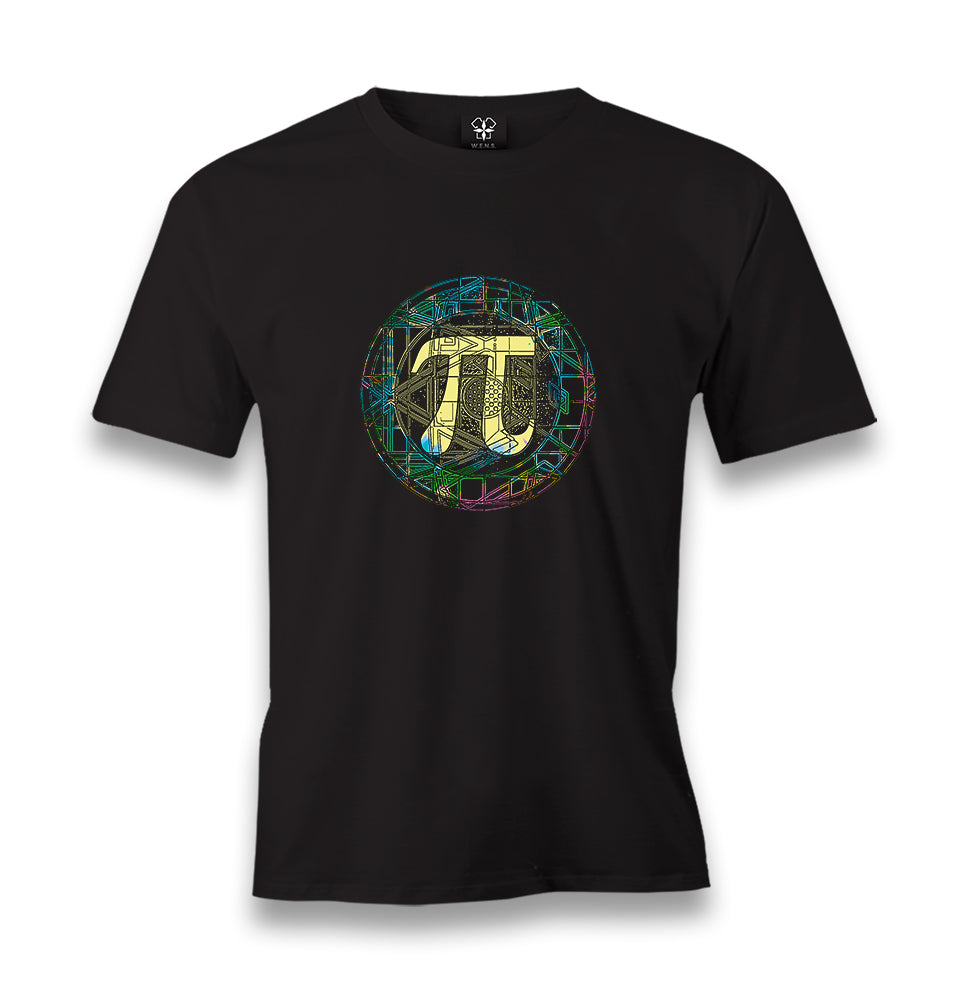 Mathematics - Pi Number VII Men's Black Tshirt - Premium  from W.E.N.S. WIND - Just 6490! Shop now at W.E.N.S. WIND