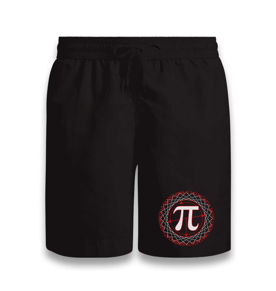 Mathematics - Pi Number IX Black Shorts - Premium  from W.E.N.S. WIND - Just 7990! Shop now at W.E.N.S. WIND