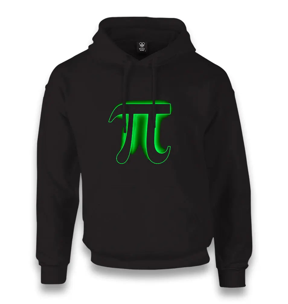 Mathematics - Pi number X Unisex Black Hoodie - Premium  from W.E.N.S. WIND - Just 11990! Shop now at W.E.N.S. WIND