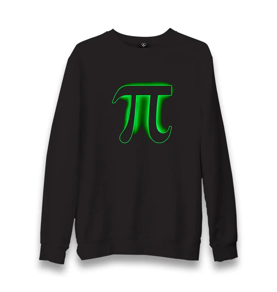 Mathematics - Pi number X Unisex Black Sweatshirt - Premium  from W.E.N.S. WIND - Just 10990! Shop now at W.E.N.S. WIND