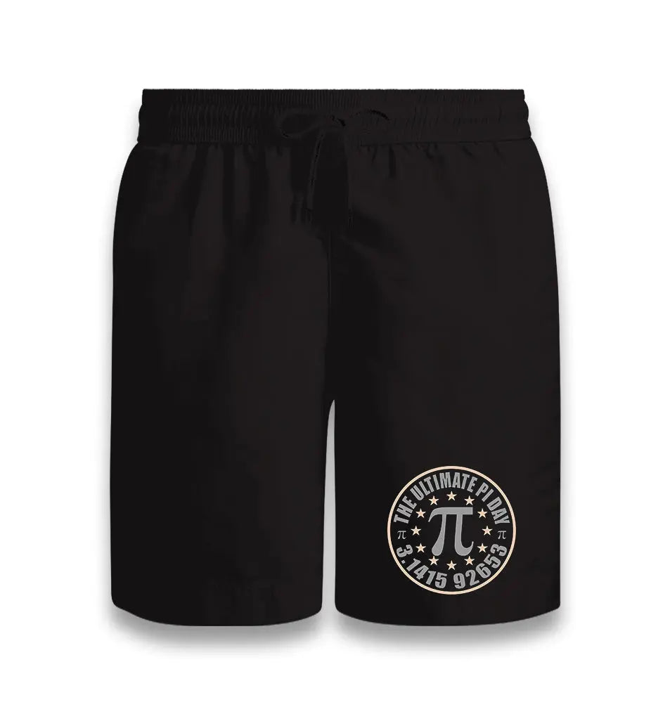 Mathematics - Pi Number XIII Black Shorts - Premium  from W.E.N.S. WIND - Just 7990! Shop now at W.E.N.S. WIND